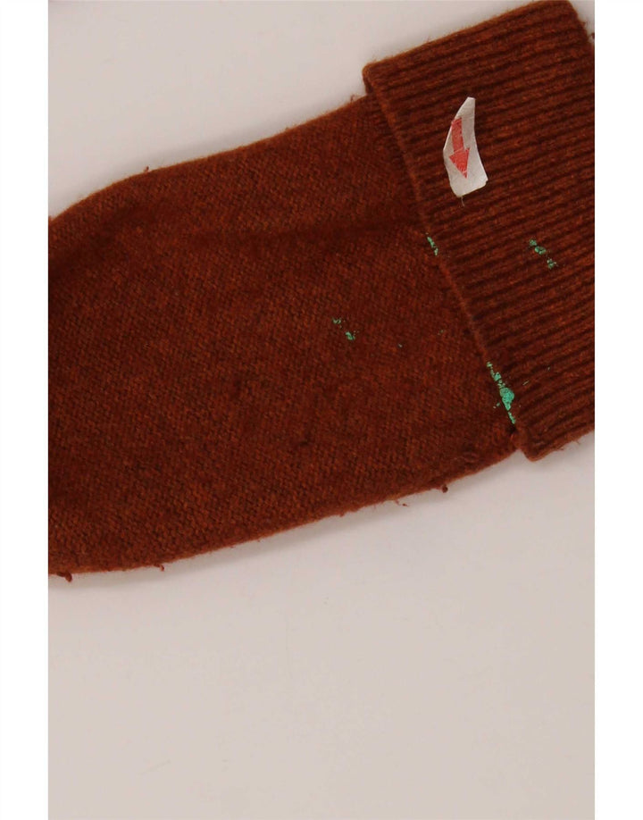 Maglione cardigan aperto da donna White Stuff UK 14 Grande nylon marrone
