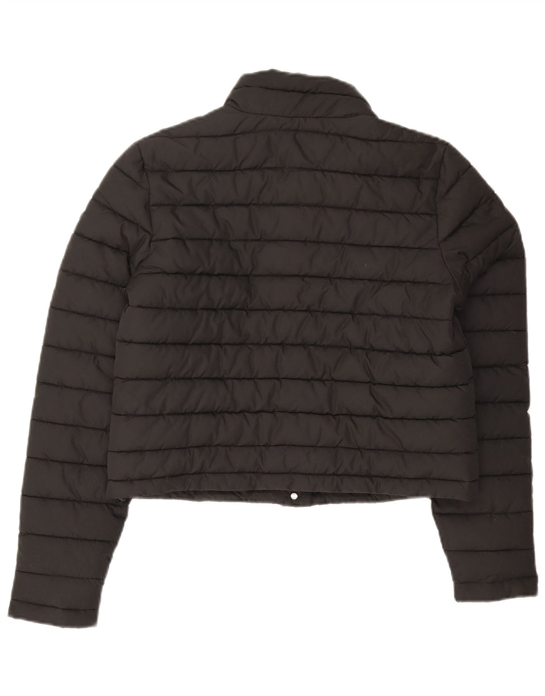 Superdry Γυναικείο Crop Padded Jacket UK 8 Small Black Polyester
