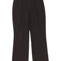 Marks & Spencer Pantalon décontracté Bootcut pour femme UK 12 Medium W30 L30 Noir