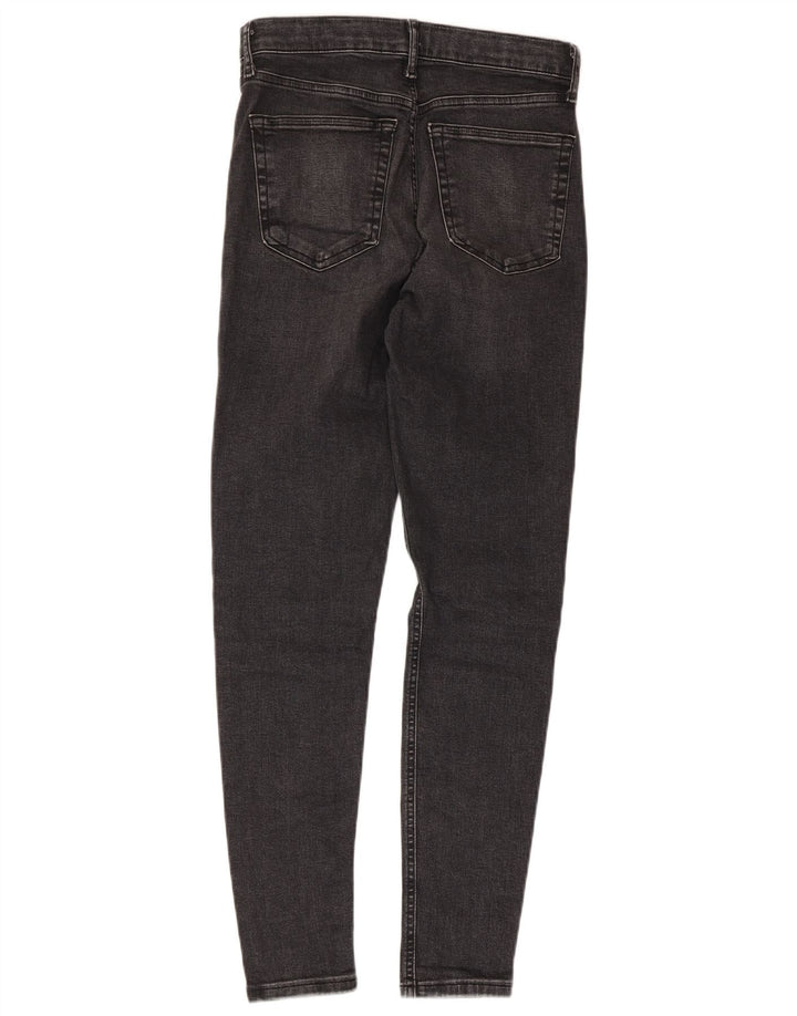 Topshop Womens Jamie Skinny Jeans  W28 L27 Grey Polyester