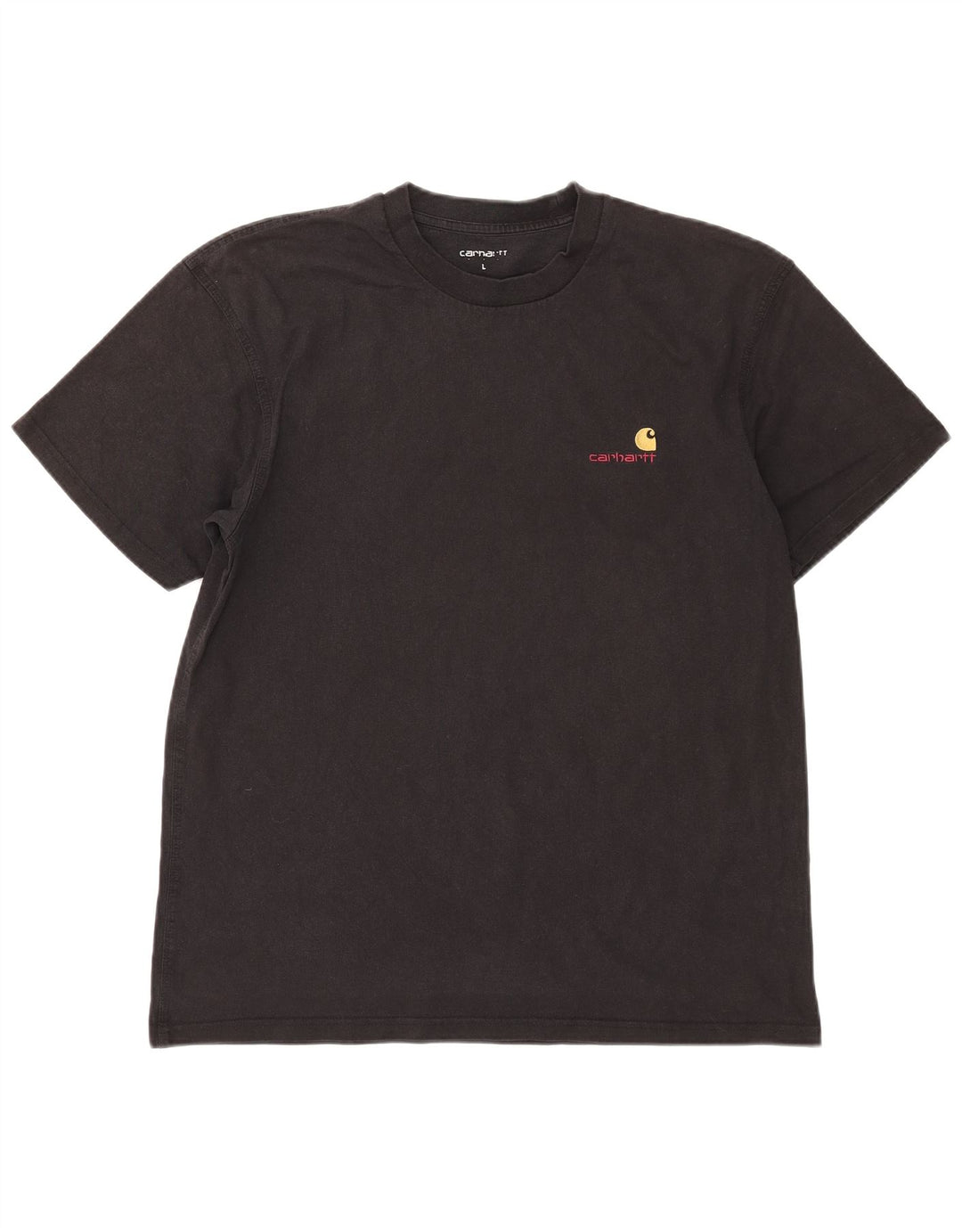 Carhartt Mens T-Shirt Top Large Black