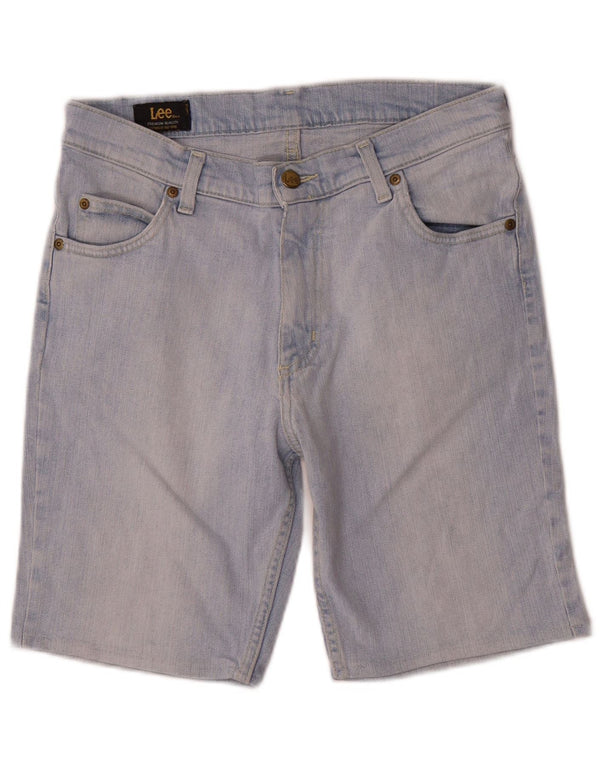 Lee Mens Denim Shorts W33 Large Blue Cotton
