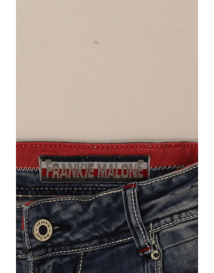 Damskie spodenki jeansowe Vintage IT 44 Medium W32 Niebieskie bawełniane