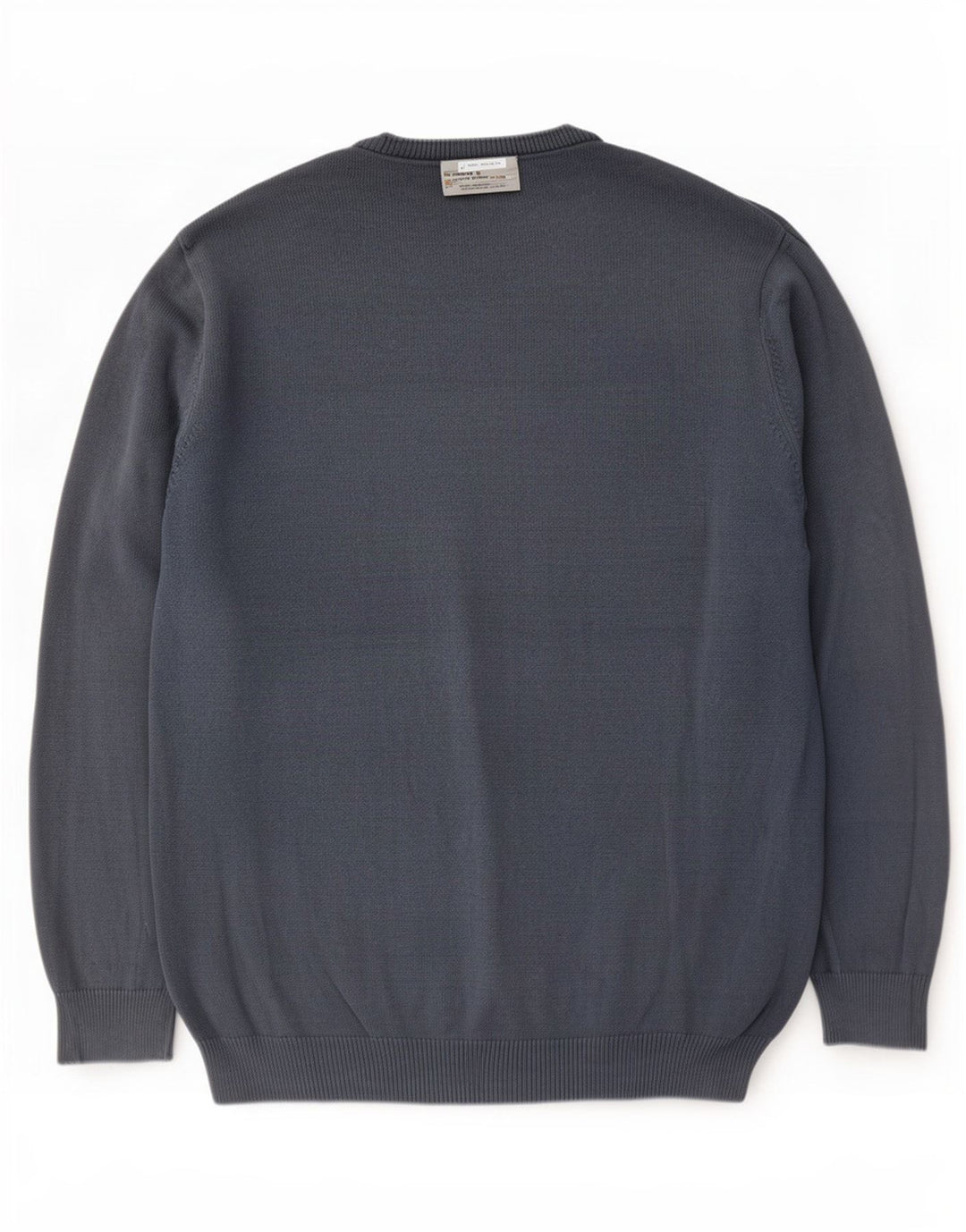 Marks & Spencer Pull à col rond coupe classique pour homme Bleu marine Taille L