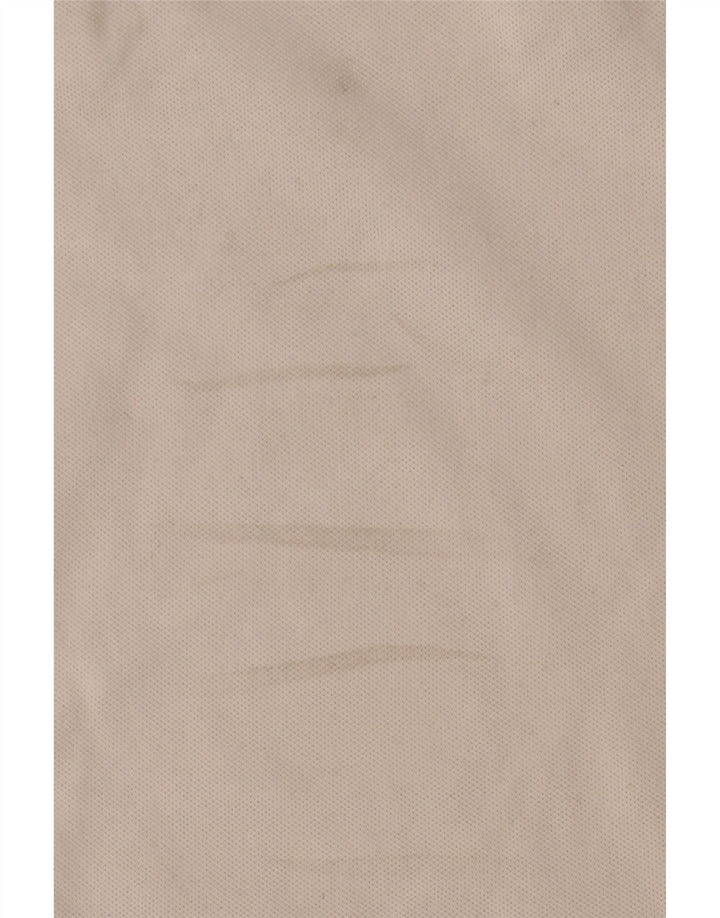 Lacoste Herren-Poloshirt, Größe 4, mittelweiße Baumwolle