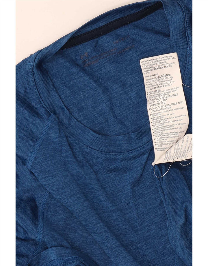 Ανδρικό T-Shirt Under Armour Top Large Navy Blue Flecked Polyester