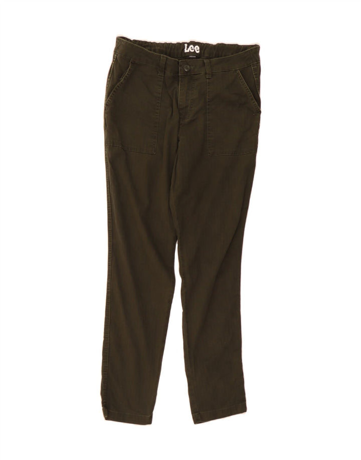 LEE Womens Heritage Slim Jeans US 6 Medium W30 L29 Green Cotton Vintage Lee and Second-Hand Lee from Messina Hembry 