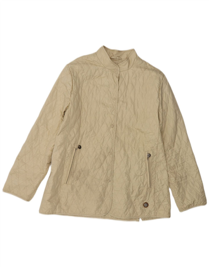 Moncler Chaqueta Acolchada Mujer Talla 4 XL Beige