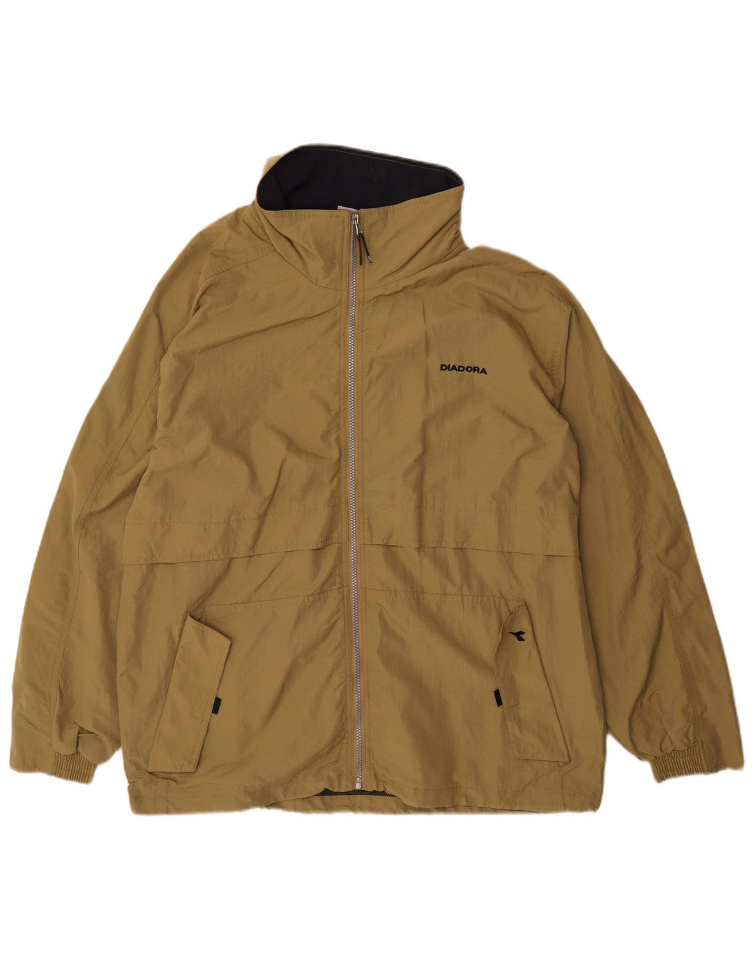 Giacca antipioggia da uomo Diadora UK 38 Medium Khaki Poliammide