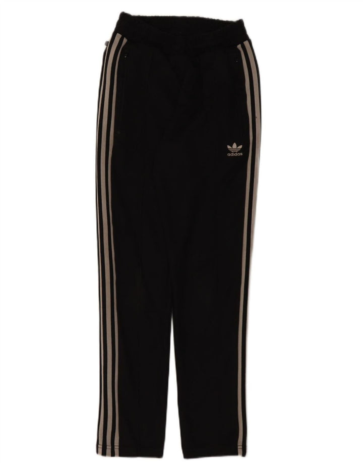 Adidas Mens Tracksuit Trousers Small  Black Cotton