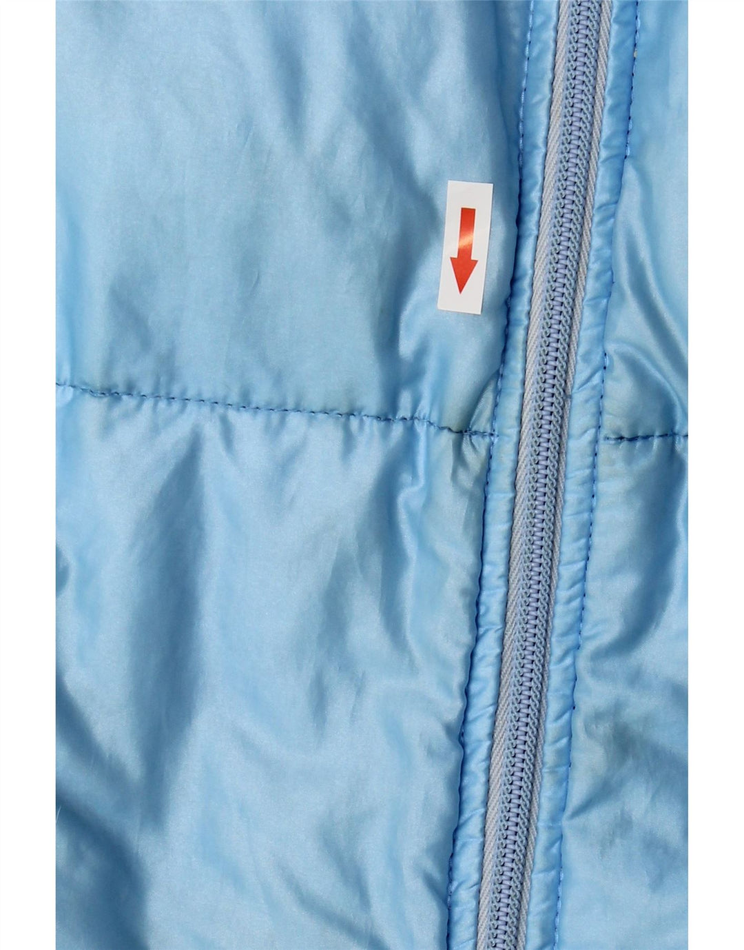 Vintage Mens Padded Jacket UK 38 Medium Blue