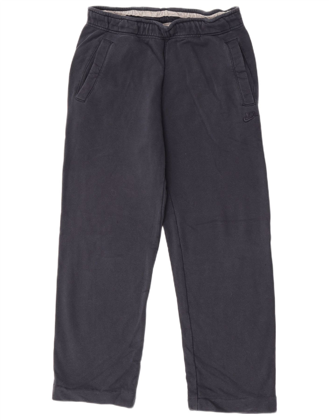 Nike Mens Tracksuit Trousers Small  Navy Blue Cotton