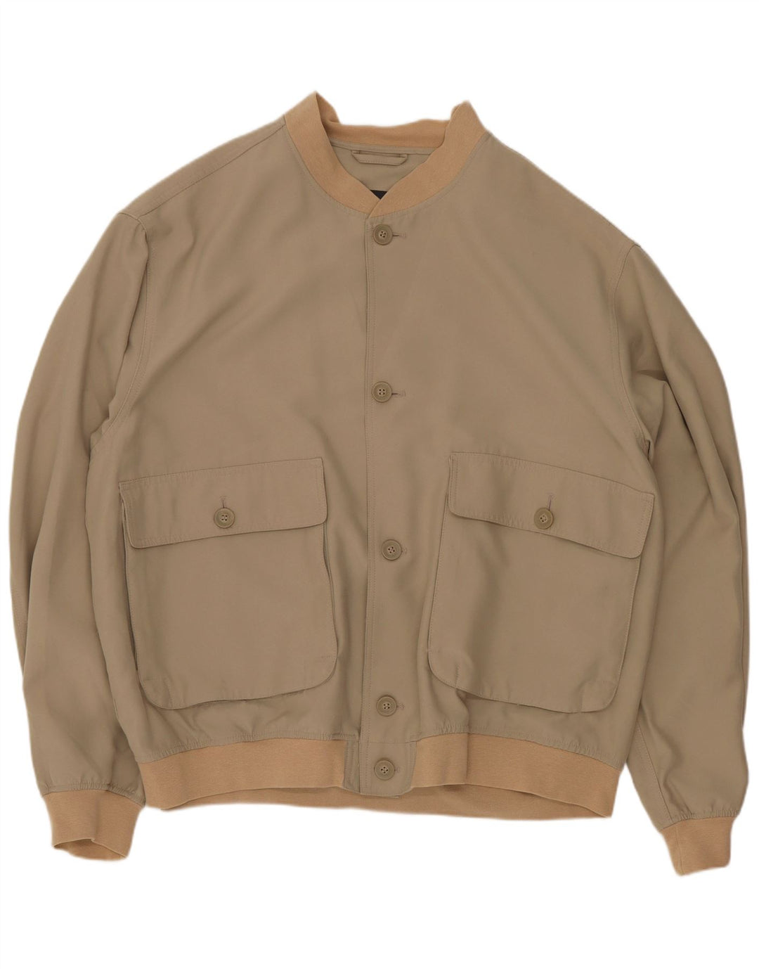 Sea Barrier Mens Bomber Jacket UK 42 XL Beige
