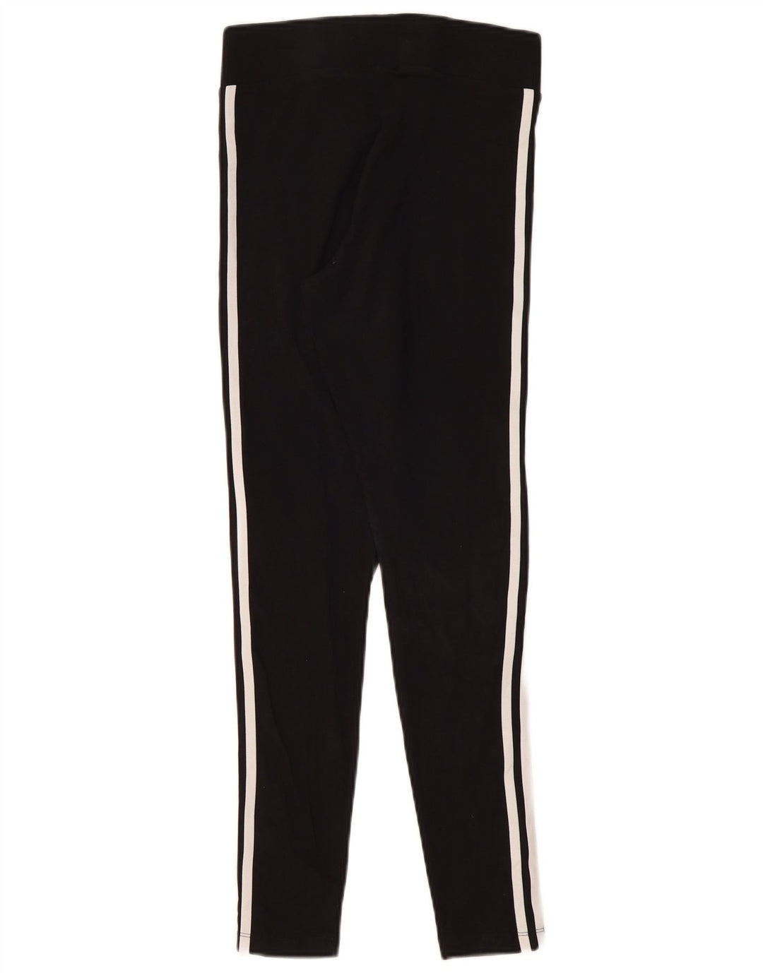 Adidas Womens Leggings UK 10 Small Black Cotton