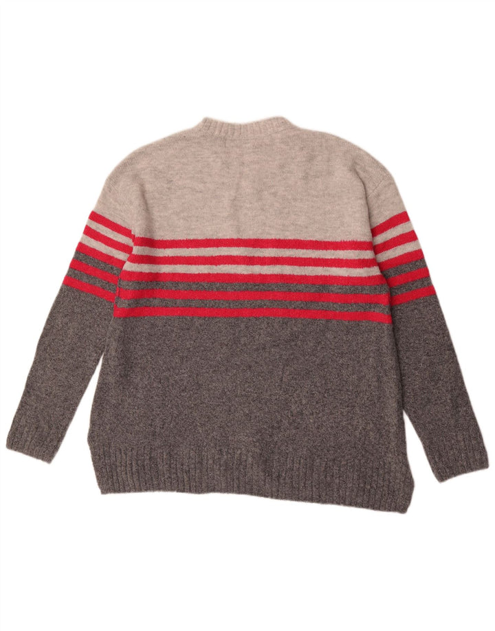Maglione maglione girocollo da donna Marks & Spencer UK 14 Grigio medio