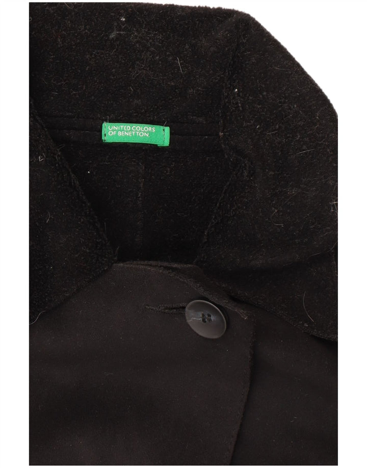 Cappotto da donna Benetton UK 14 medio nero