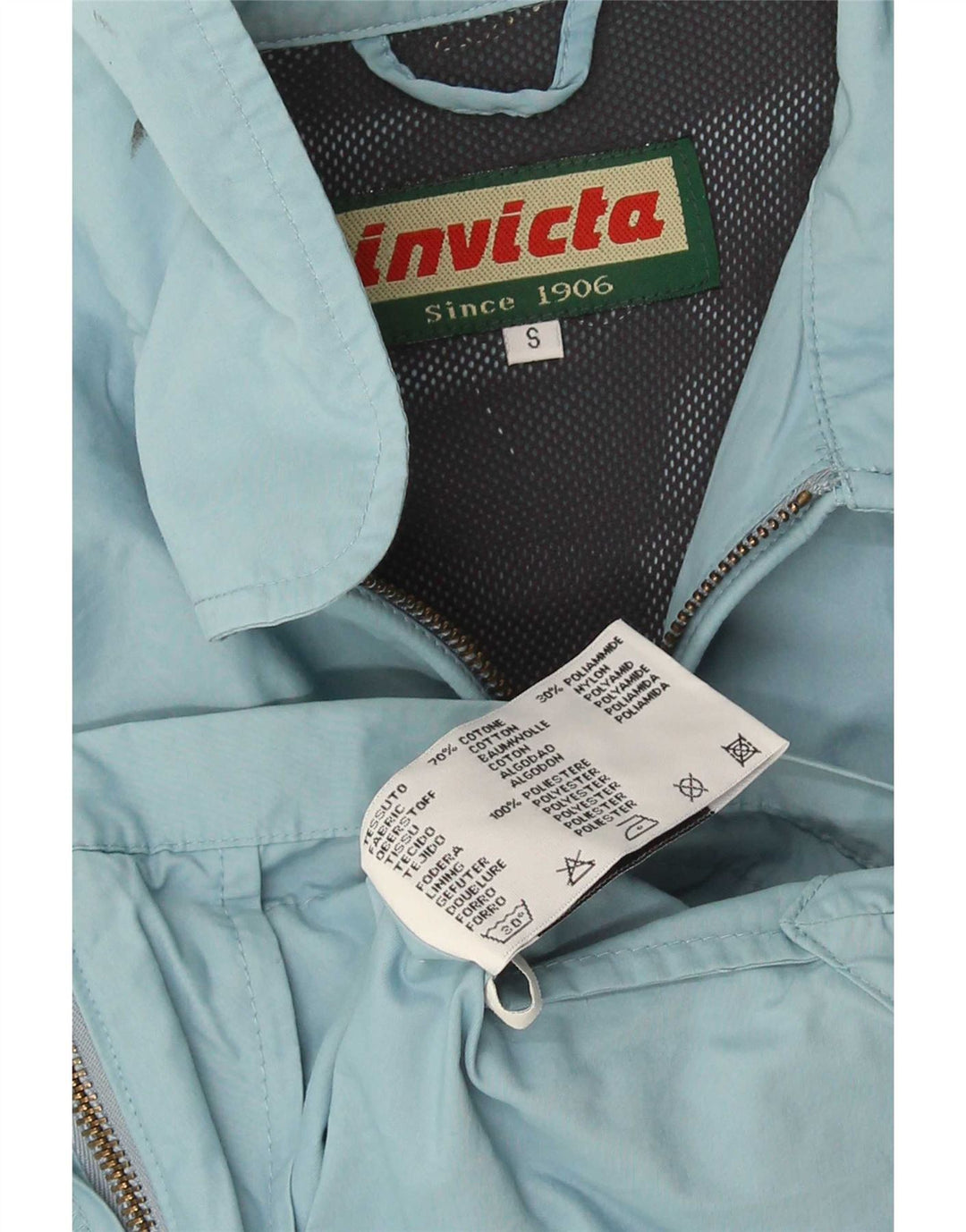 Chaqueta utilitaria para mujer Invicta UK 10 Small Blue Cotton