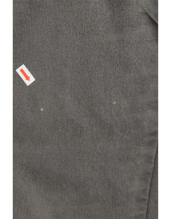MOSCHINO Womens Cropped Jeans W27 L24 Grey Cotton Vintage Moschino and Second-Hand Moschino from Messina Hembry 