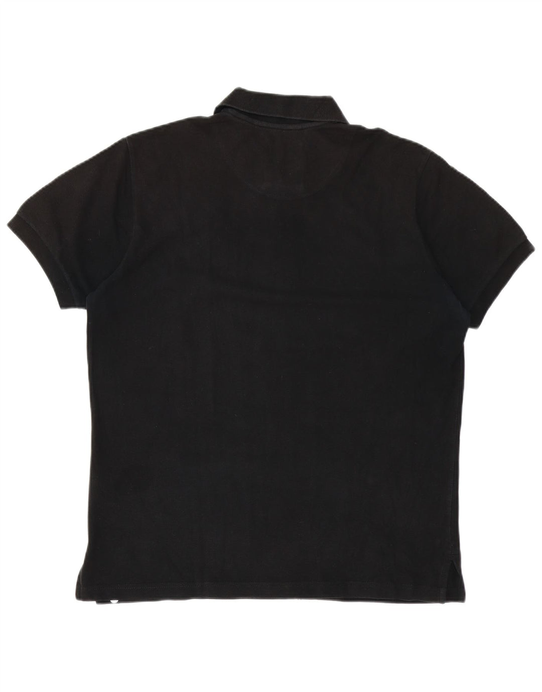 MURPHY & NYE Mens Chicago Polo Shirt Large Black Cotton