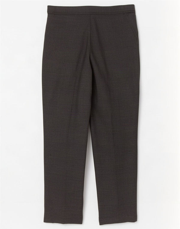 Pantaloni casual dritti da donna Marks & Spencer UK 14 Large W32 L28 Grigio