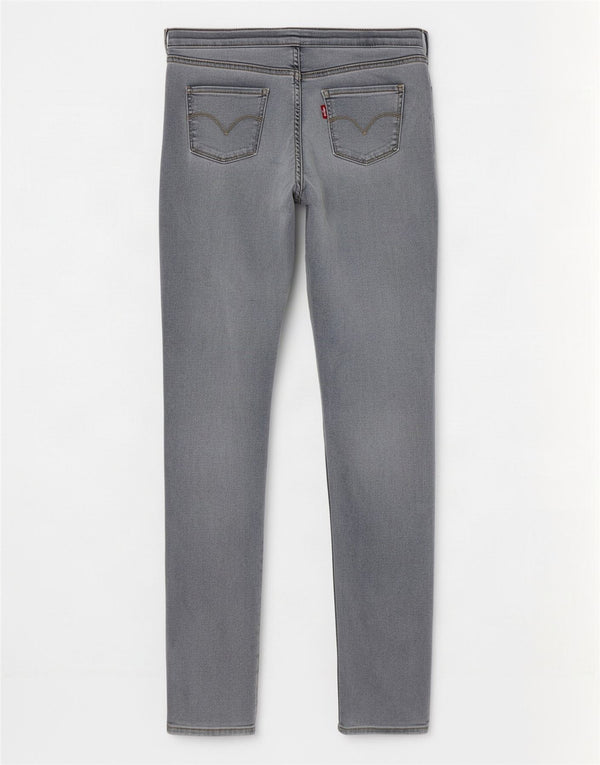 Jeans Jegging effetto invecchiato per ragazze Levi's 13-14 anni W26 L29 cotone blu