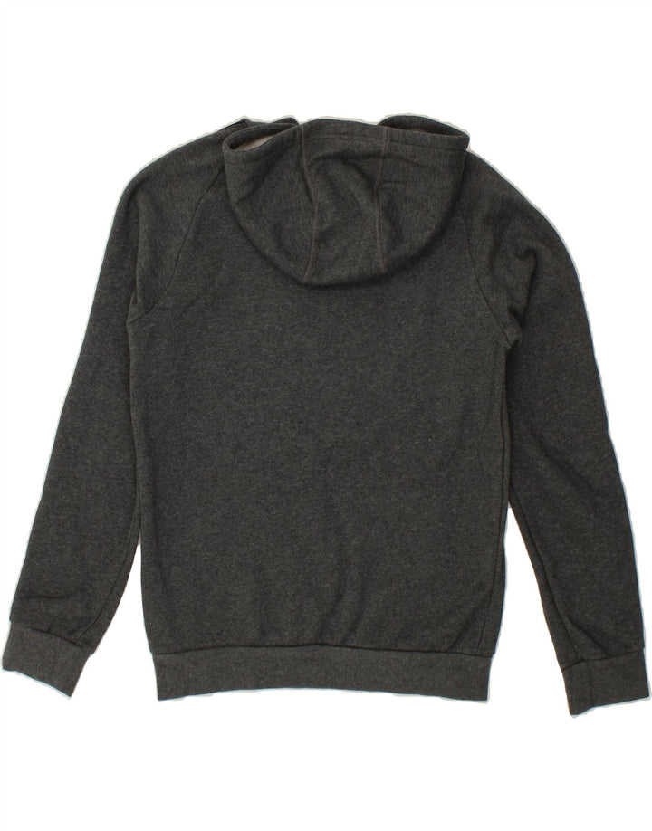 ADIDAS Mens Hoodie Jumper Small Grey Cotton Vintage Adidas and Second-Hand Adidas from Messina Hembry 
