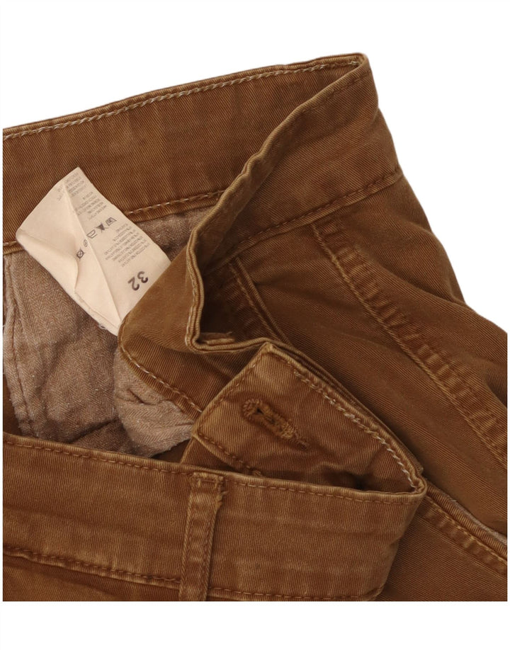 Lyle & Scott Herre Slim Cargo Bukser W32 L33 Brun Bomuld