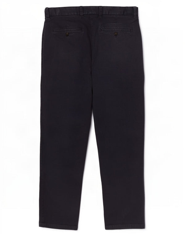 Marks & Spencer Mens Blue Harbour Straight Chino Παντελόνι W34 L29 Navy