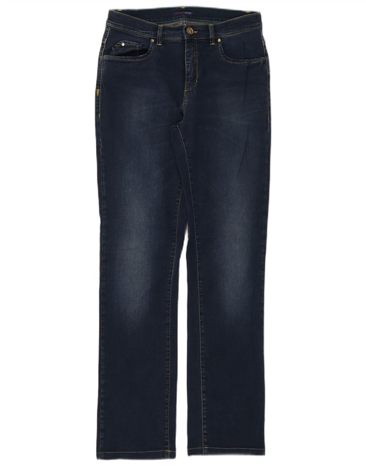 TRUSSARDI Womens Straight Jeans W28 L29 Blue Cotton