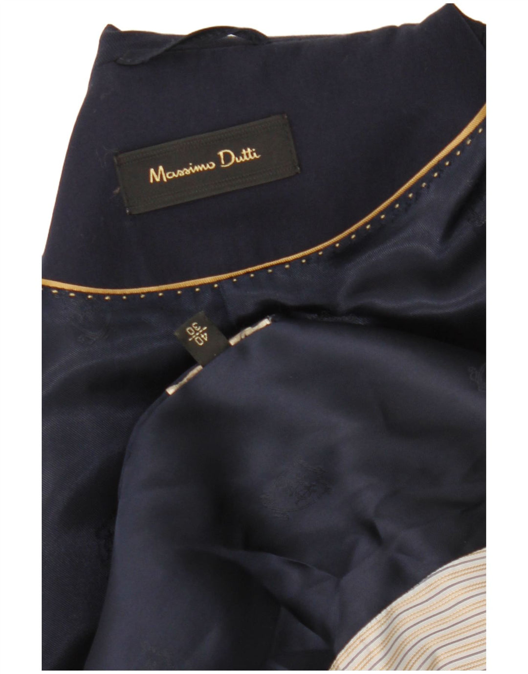 Giacca blazer da donna a 1 bottone Massimo Dutti EU 40 medio blu navy