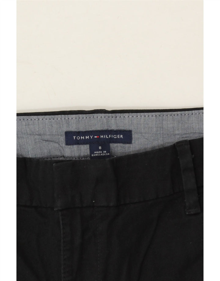 TOMMY HILFIGER Womens Chino Shorts US 8 Medium W32  Black Vintage Tommy Hilfiger and Second-Hand Tommy Hilfiger from Messina Hembry 