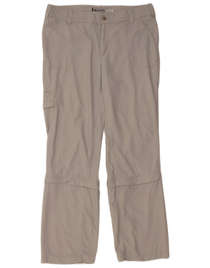 COLUMBIA Dame Titanium Regular Cargo Bukser US 14 XL W36 L31 Grå