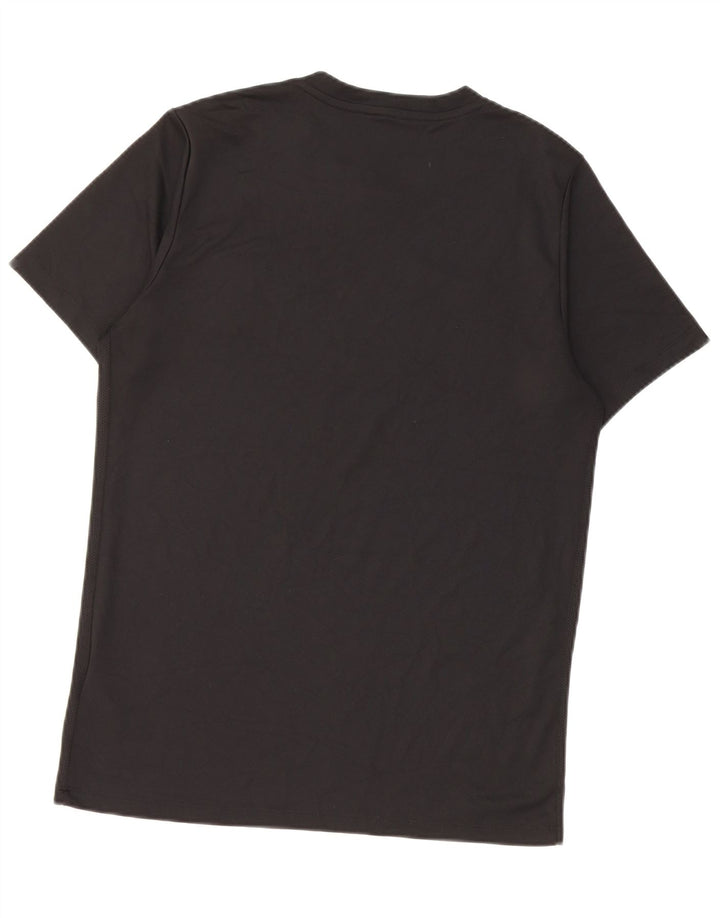Nike Hommes Dri Fit T-Shirt Haut Noir Moyen Polyester