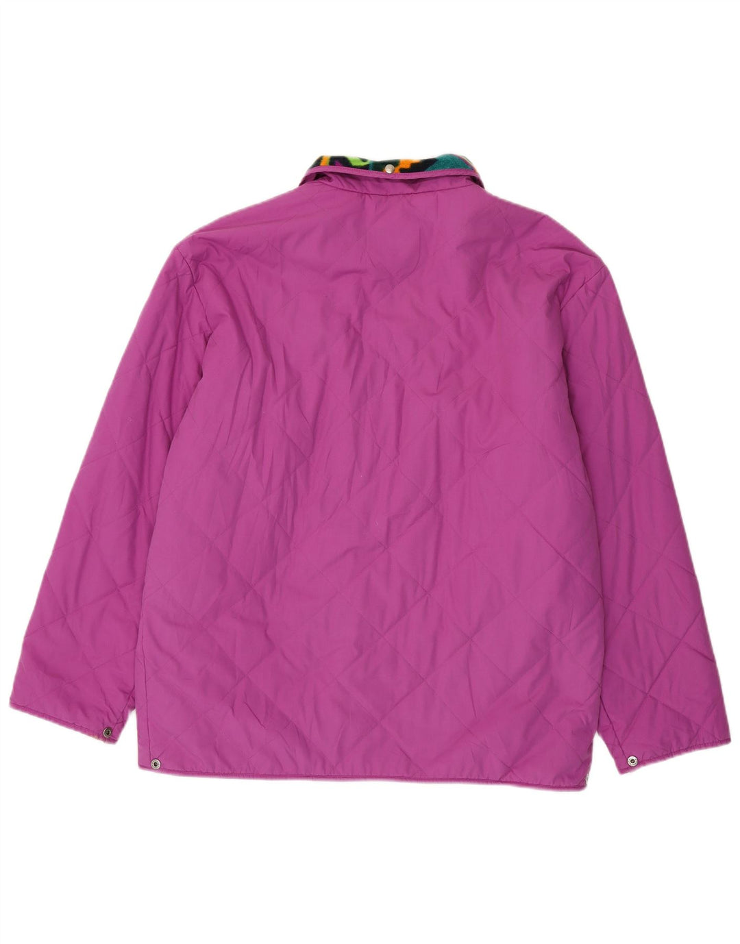 Fila Mens Magic Line Quilted Jacket EU 50 Large Pink Polyester
