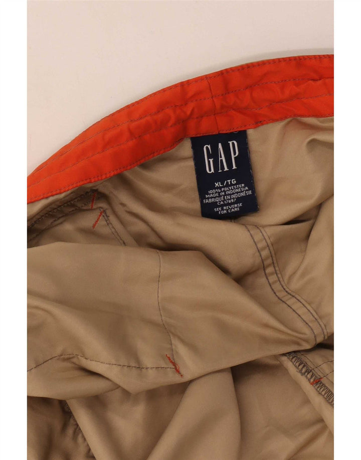 Gap Mens Capri nadrág XL W40 bézs poliészter