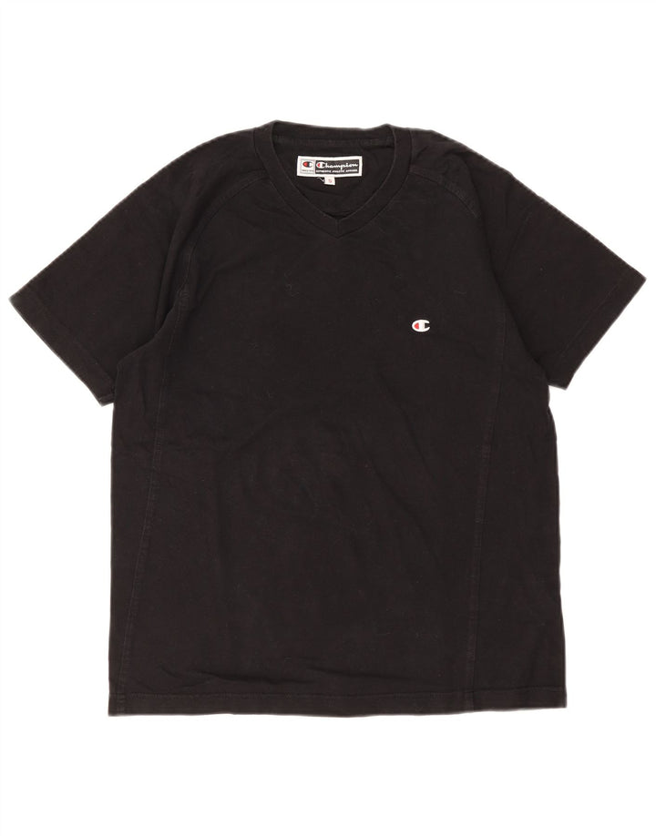 Champion T-Shirt Homme Haut Petit Coton Noir