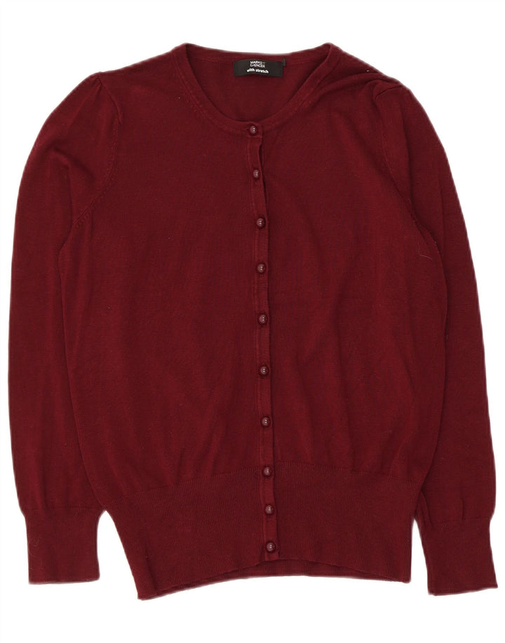 Marks & Spencer Damen-Cardigan-Pullover UK 12 Mittlere kastanienbraune Viskose