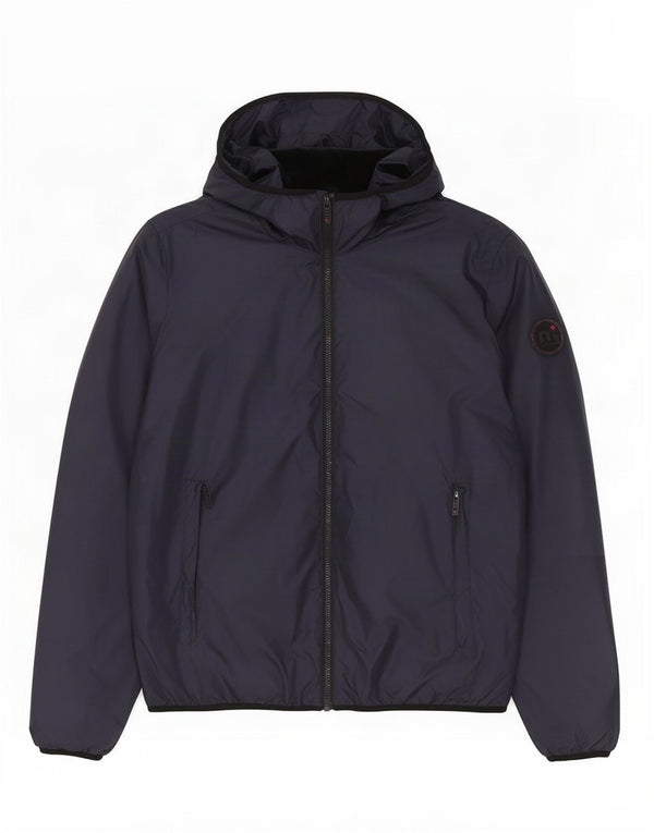 Mistral Herren-Windbreakerjacke mit Kapuze, UK 38, mittelmarineblau, Polyester