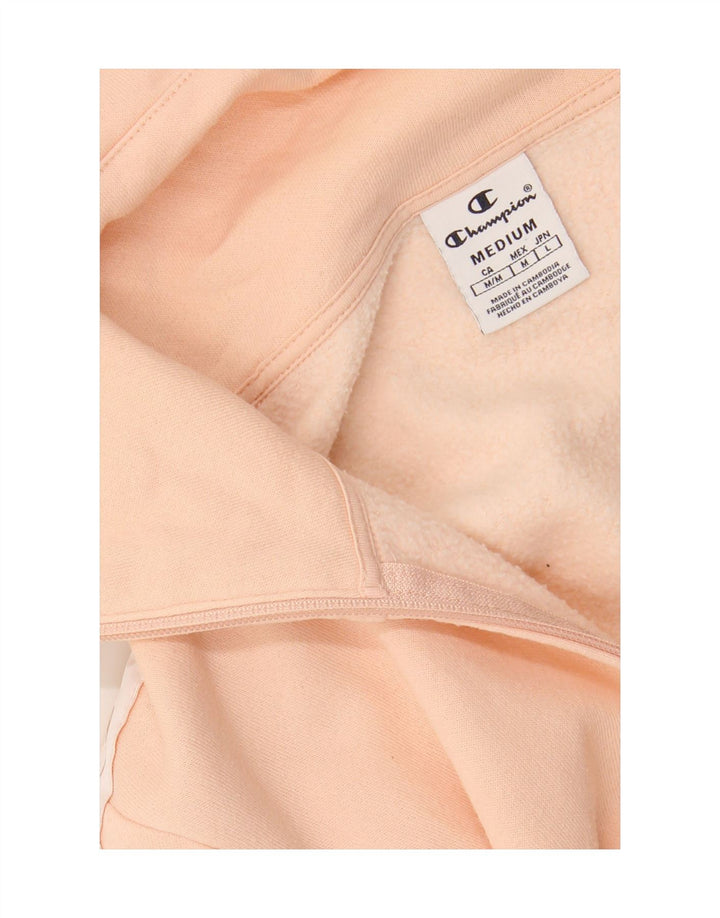 CHAMPION Womens Graphic Tracksuit Top Jacket UK 14 Medium Pink Vintage Champion and Second-Hand Champion from Messina Hembry 