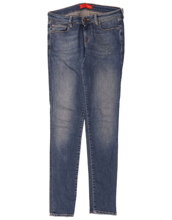 Jeans skinny da donna Guess W27 L30 cotone blu