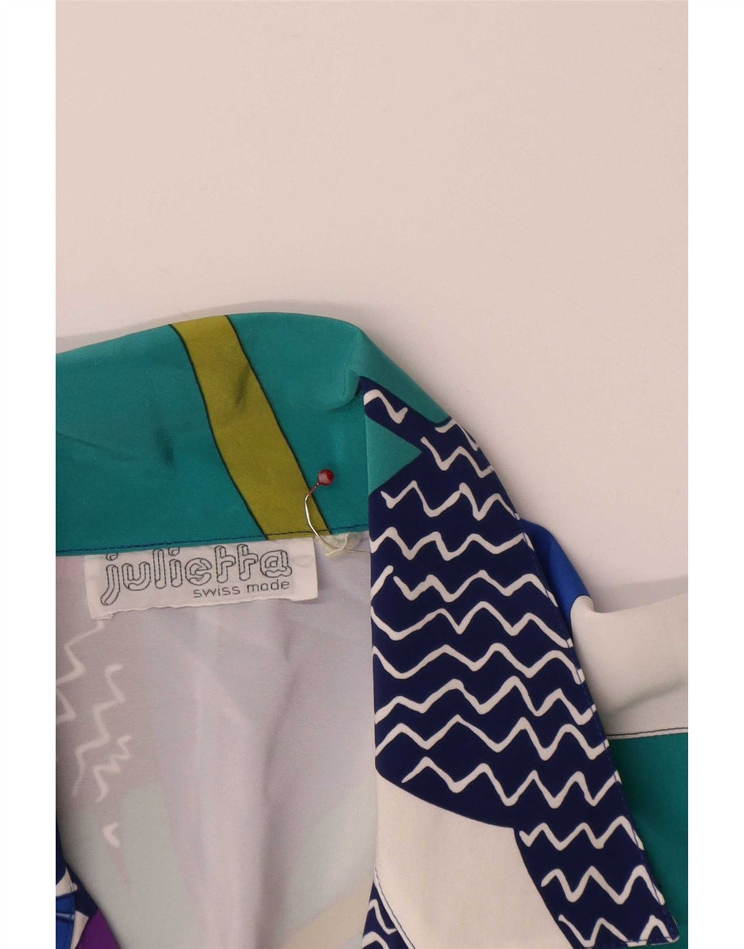 Camisa feminina Julietta com estampa abstrata IT 42 média multicolorida