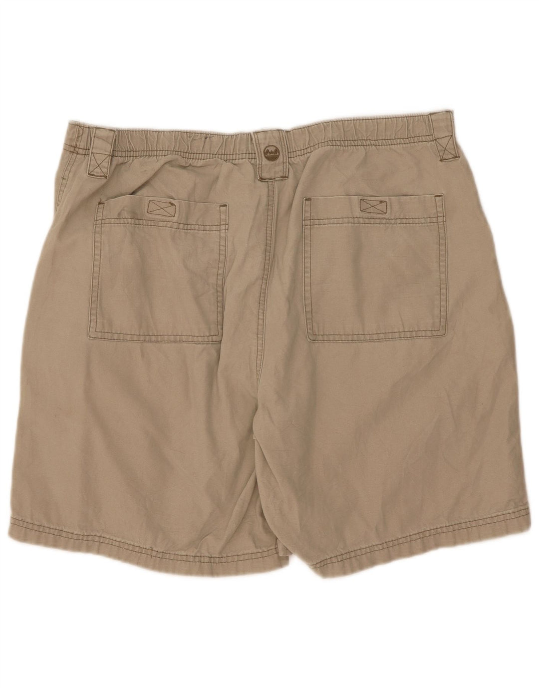Wrangler Mens Cargo Shorts W38 XL Beige Cotton