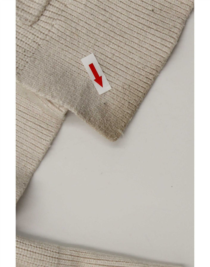Zara Womens Oversized Cardigan Sweater UK 10 Small White Viscose