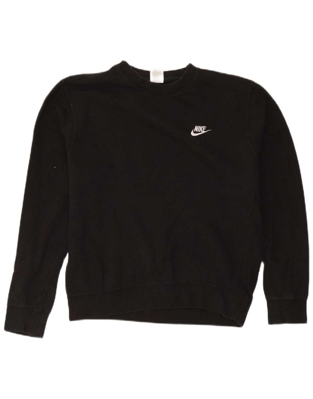Nike Herre sweatshirt Jumper Medium Sort Bomuld
