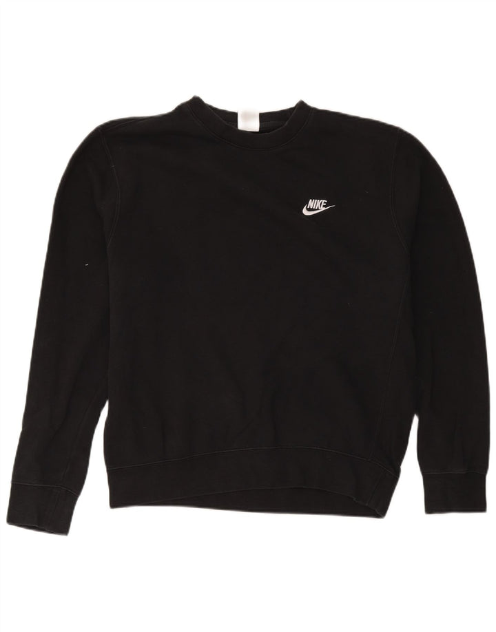 Nike Herre sweatshirt Jumper Medium Sort Bomuld