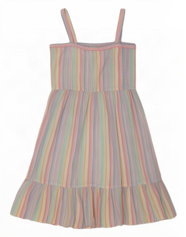 Bellino Womens Sleeveless Sundress UK 14 Large Multicoloured Striped
