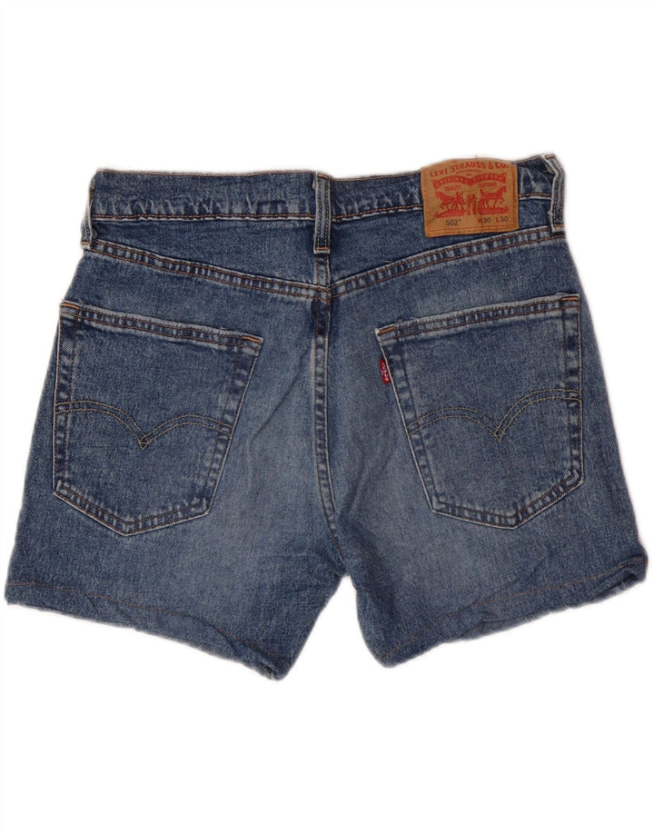 LEVI'S Pantaloncini di jeans 502 da uomo W30 Cotone blu medio