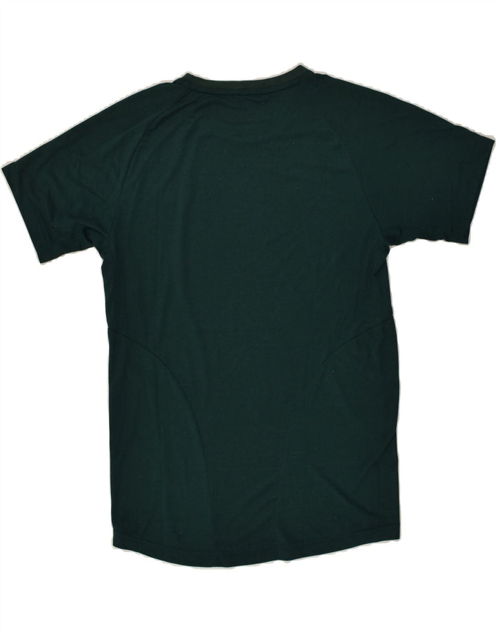 PUMA Mens T-Shirt Top Medium Green | Vintage Puma | Thrift | Second-Hand Puma | Used Clothing | Messina Hembry 