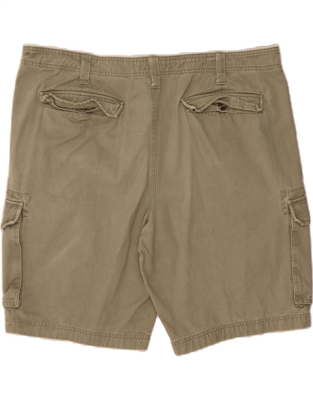 EDDIE BAUER Mens Cargo Shorts W42 2XL Khaki Cotton Vintage Eddie Bauer and Second-Hand Eddie Bauer from Messina Hembry 