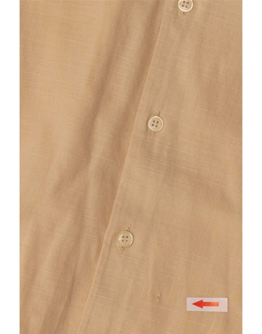Camicia Carrera Uomo 2XL Cotone Beige